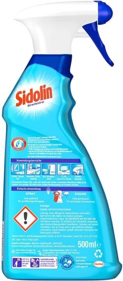 Sidolin Multi Flächen Reiniger Sprühflasche 500 Ml Flasche Reinigungsmittel -Reinigung Und Waschen 0cb7e0c0 e5dd 4ee5 8e80 dc8dc66cbf30