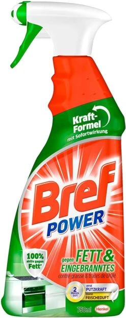Bref Power Fett Eingebranntes Fettlöser Küchen Reiniger 8x750 Ml Sprühflasche 14 Bref Power Fett Eingebranntes Fettlöser Küchen Reiniger 8x750 Ml Sprühflasche -Reinigung Und Waschen 166163ae f4ed 40eb ae84 29135b12a178