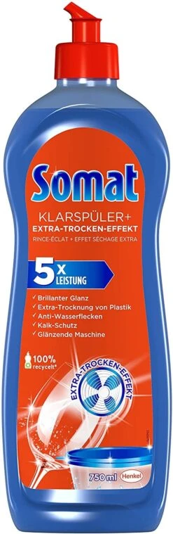 Somat Klarspüler Extra Trocken Effekt Geschirrspüler Geschirr 3x750ml Spülen -Reinigung Und Waschen 1c36a5b2 cba5 4ba6 a4e1 2c7d071d73c3