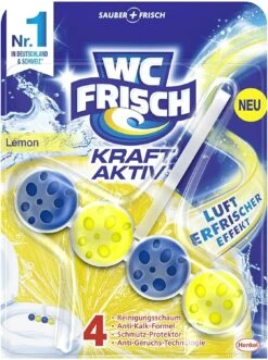 WC-Frisch Kraft Aktiv Duftspüler Lemon 150g WC-Reiniger Toilettenreiniger 12 WC-Frisch Kraft Aktiv Duftspüler Lemon 150g WC-Reiniger Toilettenreiniger -Reinigung Und Waschen 2cbb3ef8 3245 4dfc b534 057300c8b0a9