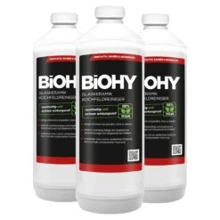 BiOHY Glaskeramik Kochfeldreiniger (1l Flasche) | Optimal Zur Reinigung Und Pflege Von Kochfeld Und Induktion | Geeignet Für ALLE GERÄTE -Reinigung Und Waschen 378d4850 f63c 4f85 a2f2 e8736a4502e0 1