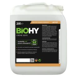 BiOHY Creme Seife (480x1l Flasche) | Hautschonende, Rückfettende Und Geruchsneutrale Handseife PHOSPHATFREI | Ohne Parfüm Und Farbstoffe -Reinigung Und Waschen 39466395 11d1 4da0 9294 07c50268db1f