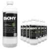BiOHY Backofenreiniger Hochkonzentrat (9x1l Flasche) | Profi Grillreiniger, Fettlöser EXTRA STARK | Zur Einfachen Und Schnellen Ofenreinigung