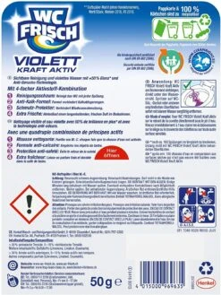 WC FRISCH Kraft Aktiv Violettspüler Magnolie WC-Reiniger Und Farbspüler 1 Stück -Reinigung Und Waschen 42078c12 a9e0 4568 a1fb 9a468fe02f6a