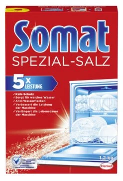 Somat Spezial-Salz Spülmaschinensalz 2x1,2kg Kalkschutz Reinigung 14 Somat Spezial-Salz Spülmaschinensalz 2x1,2kg Kalkschutz Reinigung -Reinigung Und Waschen 43a783e2 2911 4914 bf3b f6df14d3e402