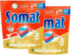 Somat 12 Gold Multiaktiv Spülmaschinentabs 22 Tabs Geschirrspültabs Reinigung -Reinigung Und Waschen 454f777d d78f 4552 b566 33e7108638ff 1
