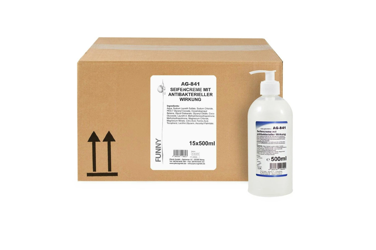 Funny Antibakterielle Seif | Hautmild | 7.5 Liter In 15 Rundflaschen, 500 Ml Je Flasche | Mikroplastikfrei 8 Funny Antibakterielle Seif | Hautmild | 7.5 Liter In 15 Rundflaschen, 500 Ml Je Flasche | Mikroplastikfrei – Bild 6
