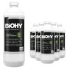BiOHY Backofenreiniger Hochkonzentrat (6x1l Flasche) | Profi Grillreiniger, Fettlöser EXTRA STARK | Zur Einfachen Und Schnellen Ofenreinigung