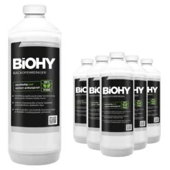 BiOHY Backofenreiniger Hochkonzentrat (12x1l Flasche) | Profi Grillreiniger, Fettlöser EXTRA STARK | Zur Einfachen Und Schnellen Ofenreinigung -Reinigung Und Waschen 56aaaaa6 645a 4d16 8c63 889c9d457799