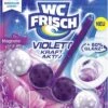WC FRISCH Kraft Aktiv Violettspüler Magnolie WC-Reiniger Und Farbspüler 1 Stück