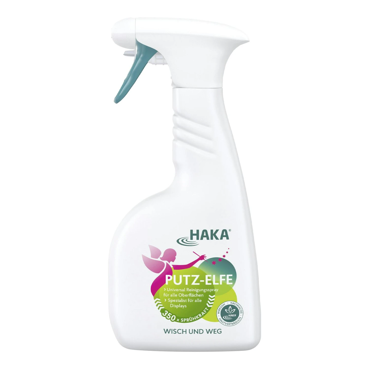 HAKA Putz-Elfe Universalreinigungsspray Für Glas, Displays, 500ml 3 HAKA Putz-Elfe Universalreinigungsspray Für Glas, Displays, 500ml