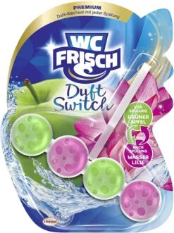 WC Frisch Duft Switch Grüner Apfel Und Wasserlilie 10x50g WC-Reiniger Duftspüler 14 WC Frisch Duft Switch Grüner Apfel Und Wasserlilie 10x50g WC-Reiniger Duftspüler -Reinigung Und Waschen 6eb3f463 0a3b 4873 ac74 e147a66b1f0f