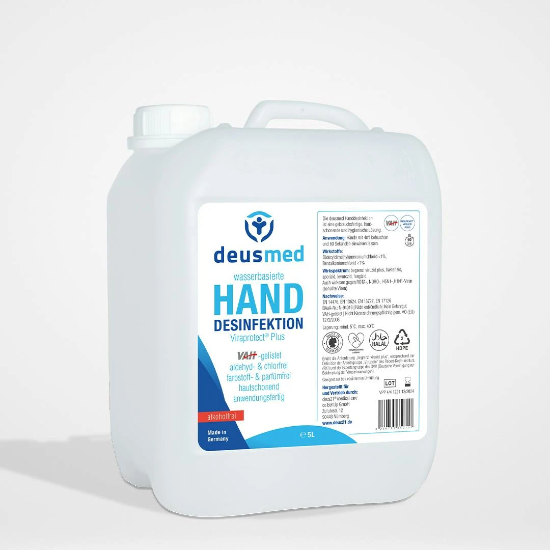 5000ml | ALKOHOLFREIE Handdesinfektion | DEUSMED | VAH Gelistet 3 5000ml | ALKOHOLFREIE Handdesinfektion | DEUSMED | VAH Gelistet