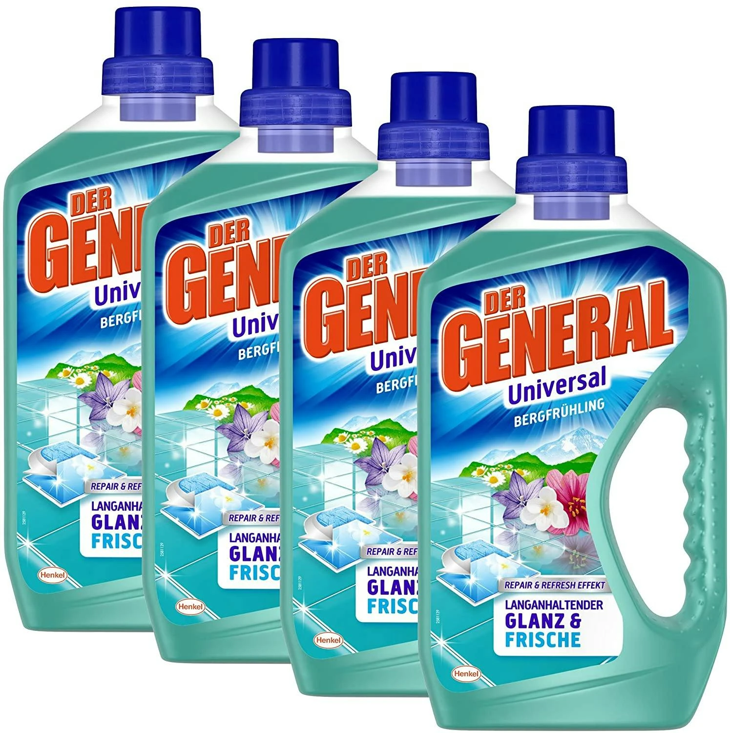 Der General Universal 4er Pack Bergfrühling Allzweckreiniger 4x750 Ml Reinigung 3 Der General Universal 4er Pack Bergfrühling Allzweckreiniger 4x750 Ml Reinigung