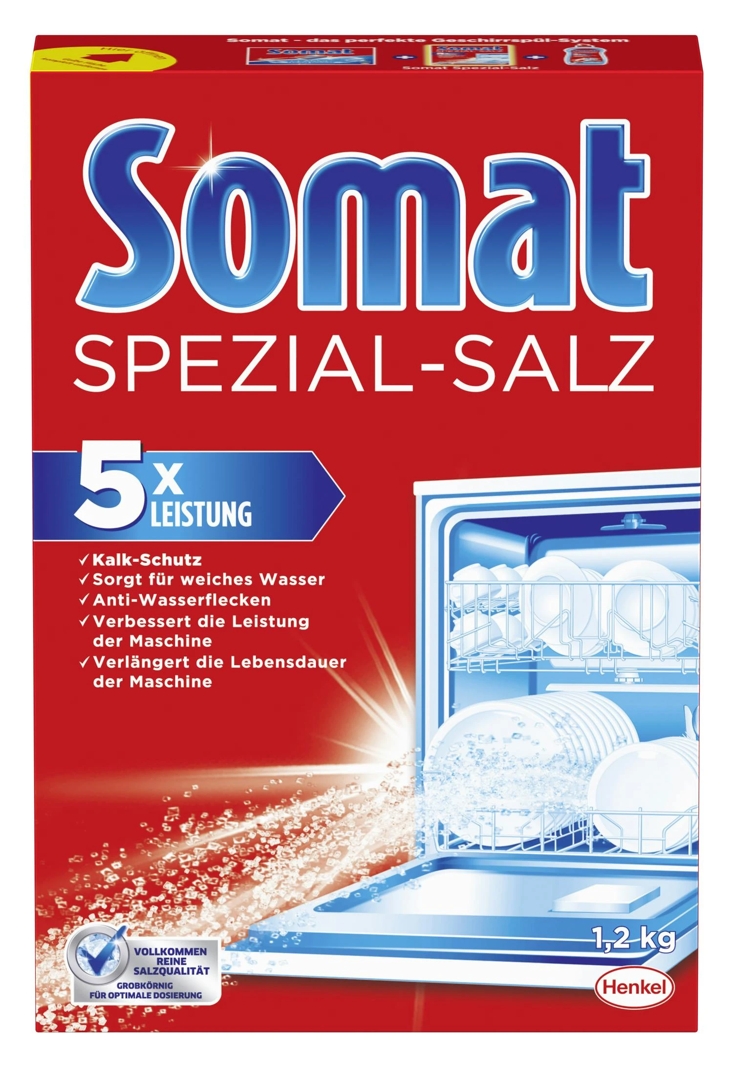 Somat Spezial-Salz Spülmaschinensalz Spülmachine Geschirrspülleistung 1,2kg 3 Somat Spezial-Salz Spülmaschinensalz Spülmachine Geschirrspülleistung 1,2kg