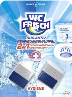 WC FRISCH Duo-Aktiv Reinigungswürfel Für Wasserkästen 5x 2 Stück Bad Reinigung -Reinigung Und Waschen 8517e53c 41e1 46a8 88e1 1889e8c7491e 1