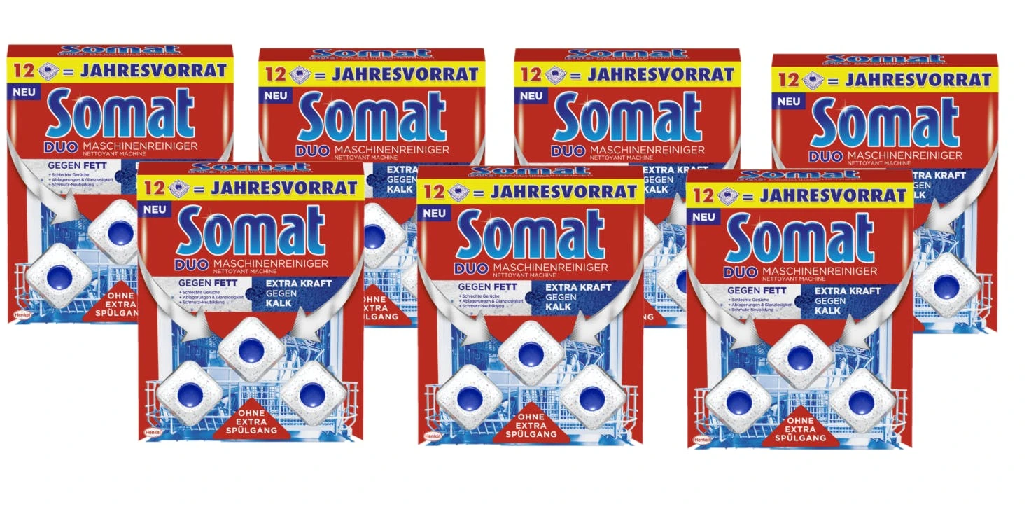 Somat 12 Gold Multiaktiv Spülmaschinentabs 2x22 Tabs Geschirrspültabs Reinigung 9 Somat 12 Gold Multiaktiv Spülmaschinentabs 2x22 Tabs Geschirrspültabs Reinigung – Bild 7