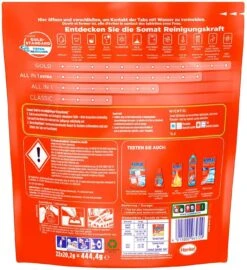 Somat 12 Gold Multiaktiv Spülmaschinentabs 22 Tabs Geschirrspültabs Reinigung -Reinigung Und Waschen 8ba8c0e6 615d 4765 a5f3 a9765919fb4c