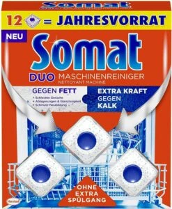 Somat Duo Maschinenreiniger Tabs Geschirrspül Reiniger 4x12 Stück Spülmittel -Reinigung Und Waschen 9b0d2f64 0c7f 4b90 9fd8 5abaafe2336f