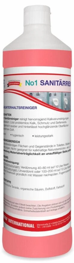 ARCORA Sanitärreiniger Mit Citrus-Frischeduft BIlANZ CITRUS, 10L -Reinigung Und Waschen b3d11401 a867 4a15 ae6c 2b320b08ce20 1
