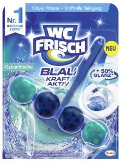 WC FRISCH Kraft Aktiv Blauspüler Ozeanfrische 4x50g WC Reiniger Reinigung -Reinigung Und Waschen b441fd29 f984 4cde a4de 19667c7d1646