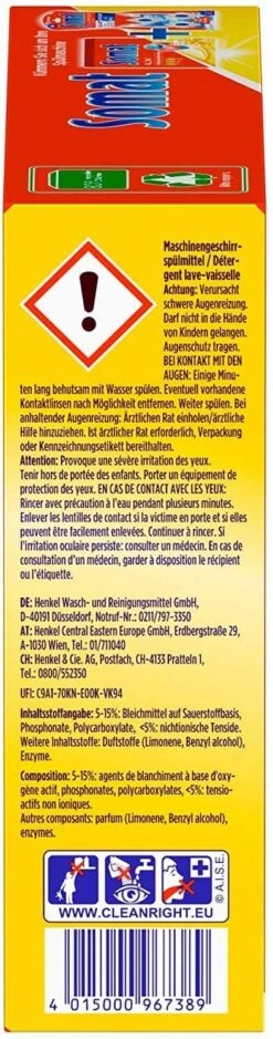 Somat 7 All In 1 Multi Aktiv Spülmaschinentabs 27 Tabs Geschirrspülreiniger -Reinigung Und Waschen b77ec9bb c2a5 428e b182 244206316289