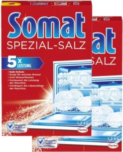 Somat Spezial-Salz Spülmaschinensalz Spülmachine Geschirrspülleistung 1,2kg 12 Somat Spezial-Salz Spülmaschinensalz Spülmachine Geschirrspülleistung 1,2kg -Reinigung Und Waschen be7a5df5 1a1c 433a a246 724ae19d8be5 5