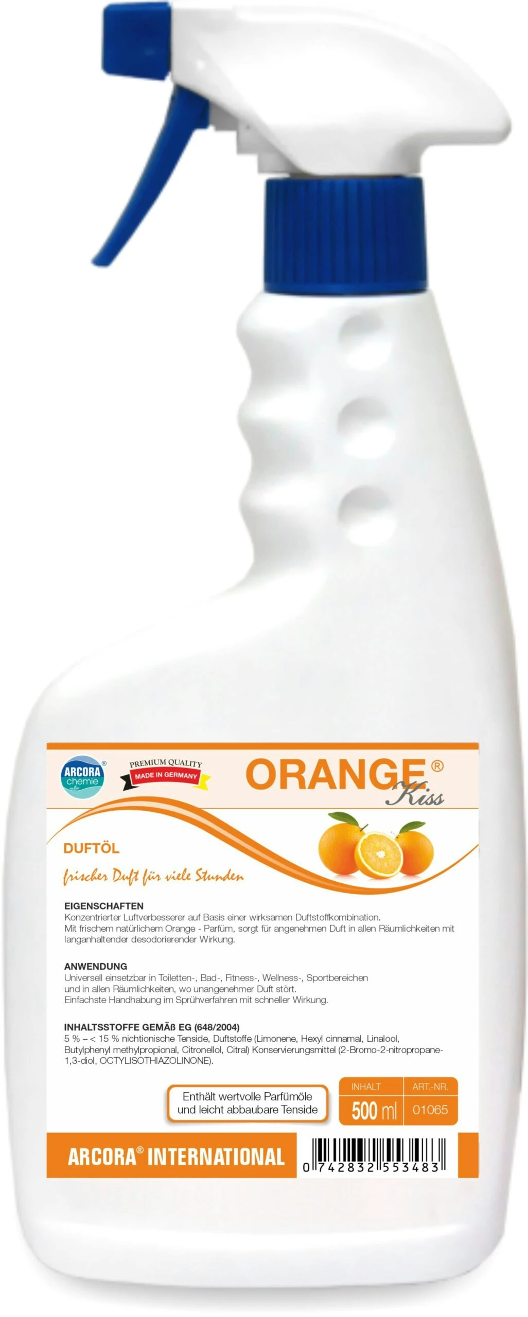ARCORA Duftöl ORANGE KISS, 500ml 4 ARCORA Duftöl ORANGE KISS, 500ml – Bild 2