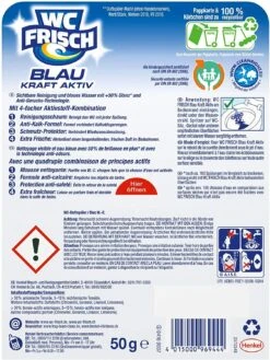 WC FRISCH Kraft Aktiv Blauspüler Blütenfrische 50g WC-Reiniger Reinigung -Reinigung Und Waschen d2f6a81e a8e3 4725 bb06 c3581e70e8a8