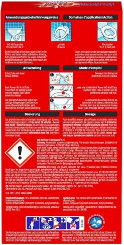 Bref Power WC Krafttabs Reiniger 15x Effekt 325g Abfluss Tiefenreinigung -Reinigung Und Waschen db3d3a5b 9cb4 4038 9fa3 2714d6e49112