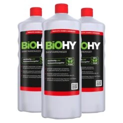 BiOHY Sanitärreiniger (480x1l Flasche) | Kalkzersetzendes Konzentrat Für Den Sanitärbereich | Badreiniger Mit Angenehme & Frischen Duft | EXTRA STARK -Reinigung Und Waschen dc5c390f b978 4886 b9e9 c14de98d0f13 4
