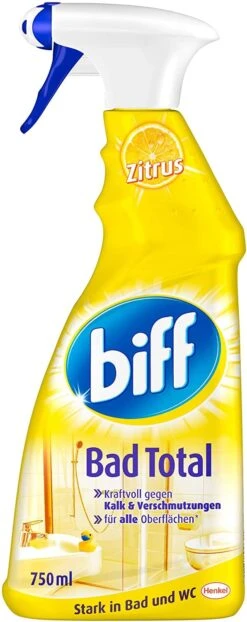 Biff Bad Total Zitrus Badreiniger Bad Reiniger Badezimmer 2x750 Ml Sprühflasche 14 Biff Bad Total Zitrus Badreiniger Bad Reiniger Badezimmer 2x750 Ml Sprühflasche -Reinigung Und Waschen df142231 2bd4 42d2 9f63 f1111f42c07e