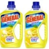 Der General Universal Frische Zitrone Allzweckreiniger 2x750 Ml Reinigungsmittel