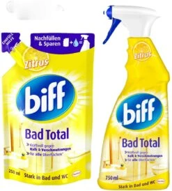 Biff Bad Total Zitrus Badreiniger 750ml Sprühflasche Reiniger Reinigungsmittel -Reinigung Und Waschen f2cd8fac 5493 4519 b41a 9c766a2711bf 1