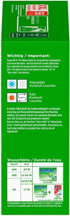Somat All In 1 Pro Nature Spülmaschinen Tabs 56 Tabs Spülmittel Spülen Reinigung 15 Somat All In 1 Pro Nature Spülmaschinen Tabs 56 Tabs Spülmittel Spülen Reinigung -Reinigung Und Waschen f936af85 8122 4d16 bb7c 611782018f4f
