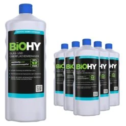 BiOHY Glas- Und Oberflächenreiniger (12x1l Flasche) | Konzentrat | Universalreiniger | Intensiv & Nachhaltig Reinigender Automatenreiniger -Reinigung Und Waschen faf2b7ca ed39 431d b4ed a6e92d594181 4
