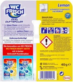 WC Frisch Duo-Duftspüler Lemon 3er Pack WC Reiniger 1x3 Stück WC-Duftstein 14 WC Frisch Duo-Duftspüler Lemon 3er Pack WC Reiniger 1x3 Stück WC-Duftstein -Reinigung Und Waschen fcf14f6e 9062 4f5d bb53 77ee065a9d6d