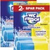 WC FRISCH Duo Lemon 2er Pack WC-Reiniger WC-Duftstein 2x 2 Stück Nachfüllpack 2 WC FRISCH Duo Lemon 2er Pack WC-Reiniger WC-Duftstein 2x 2 Stück Nachfüllpack -Reinigung Und Waschen fec0da9f 2eda 46eb bd35 45adba7fca37